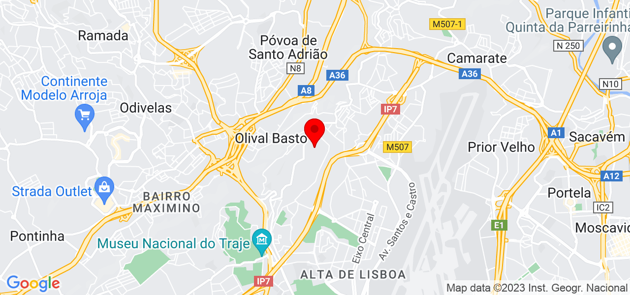 Margarida Barros - Lisboa - Lisboa - Mapa