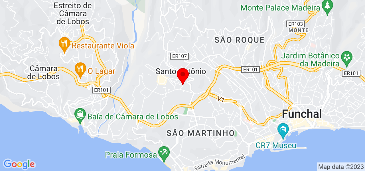 Tangente Solida - Madeira - Funchal - Mapa