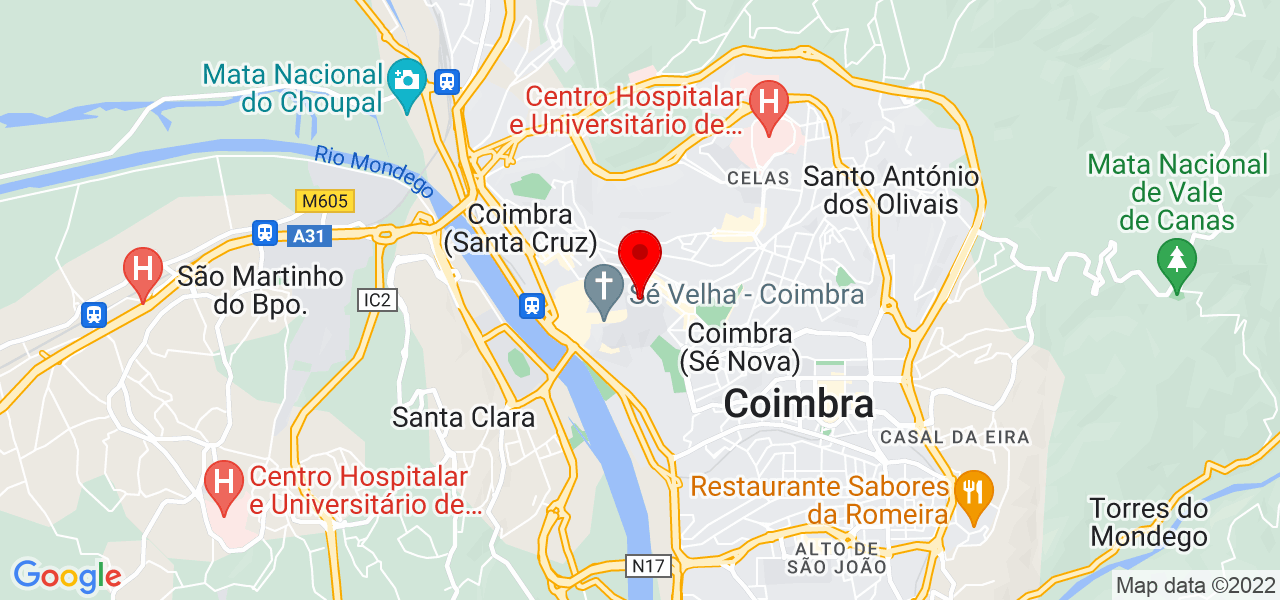 Juliana Batista Barros - Coimbra - Coimbra - Mapa