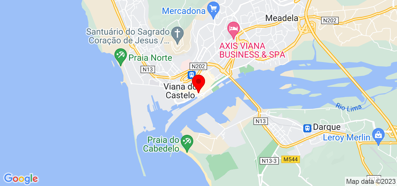 Mariana Rodríguez - Viana do Castelo - Viana do Castelo - Karte