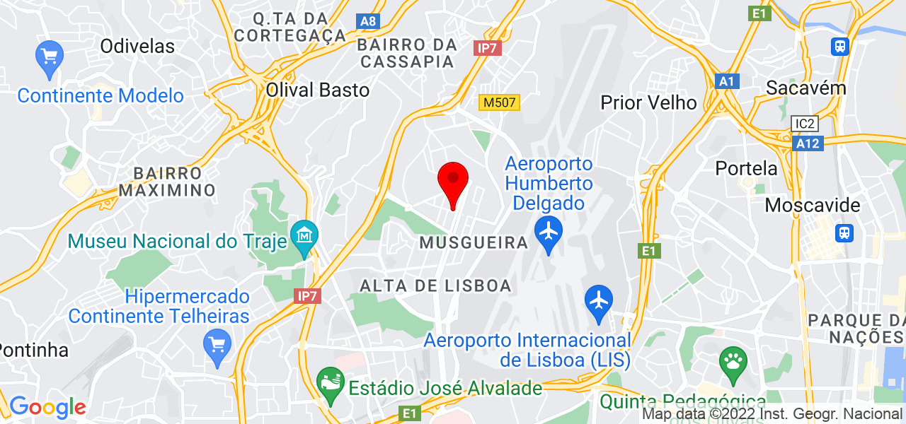 Greensecrets - Lisboa - Lisboa - Mapa