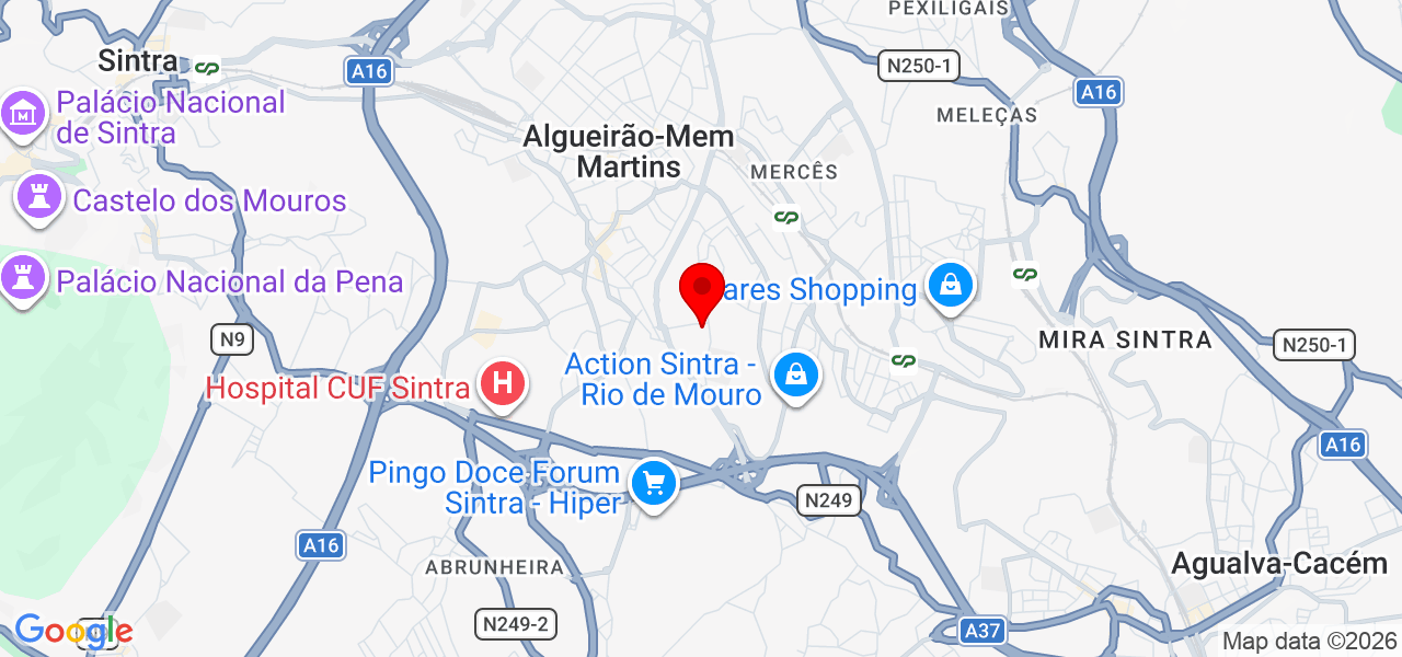 Carolina Dias - Lisboa - Sintra - Mapa