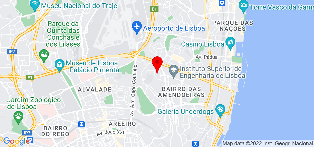 Solu&ccedil;&atilde;o Clean - Lisboa - Lisboa - Mapa