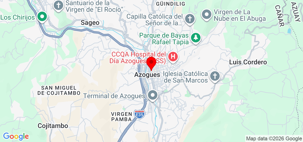 Matrix Expansion - Cañar - Azogues - Map