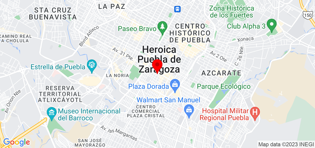 Dhayan - Puebla - Puebla - Mapa