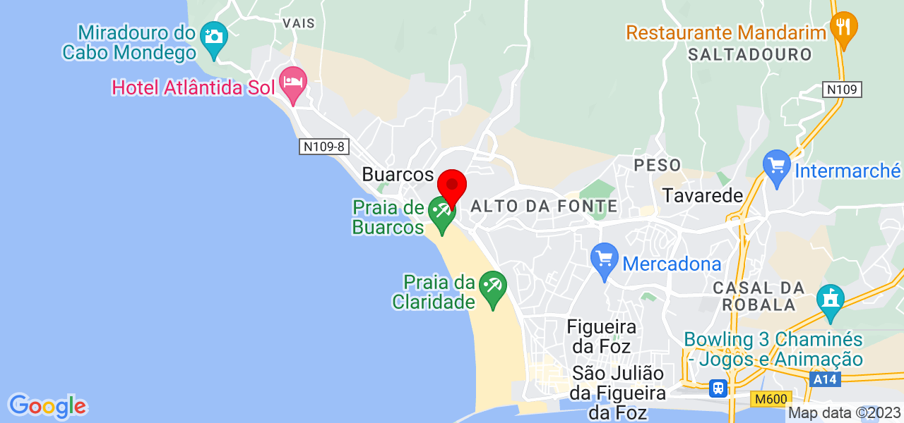 Lindo Eletricidade &amp; Servi&ccedil;os - Coimbra - Figueira da Foz - Mapa