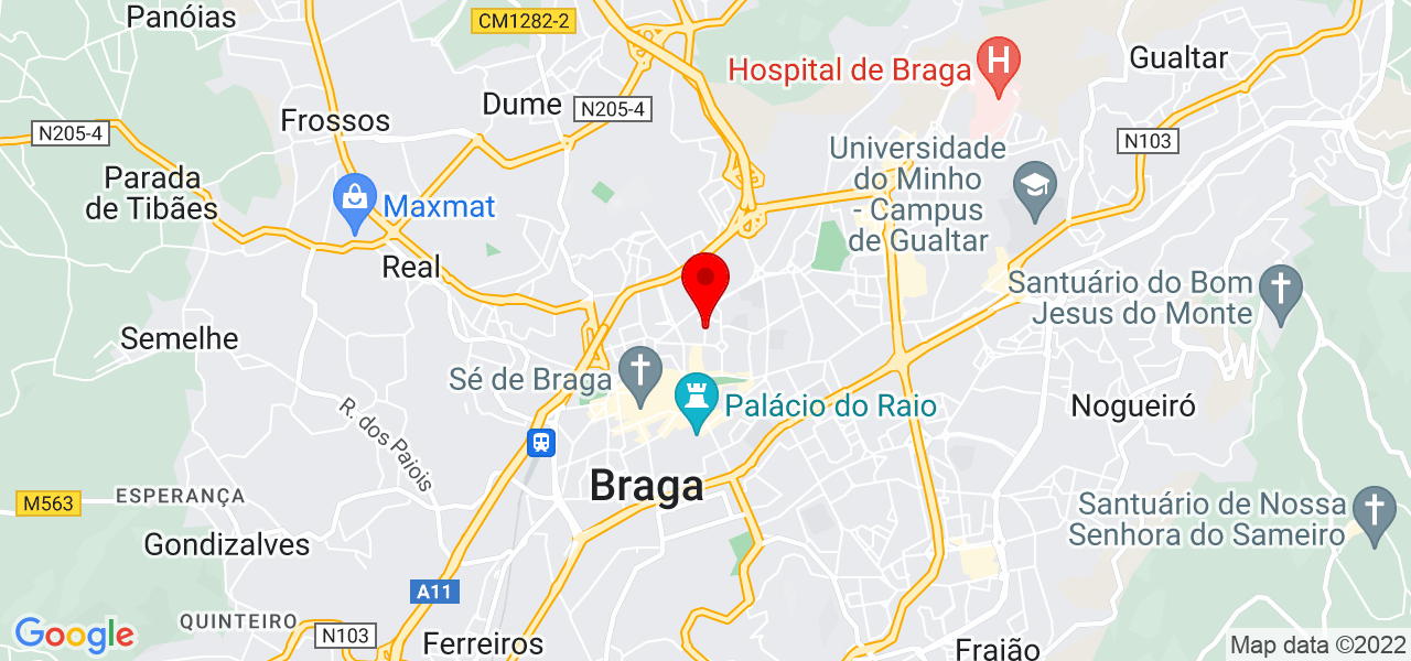 Gustavo - Braga - Braga - Mapa