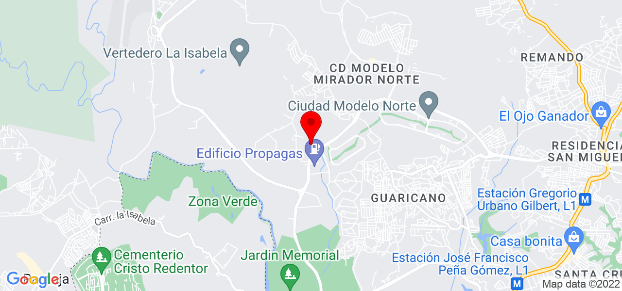 Patricia Montero - Santo Domingo - Santo Domingo Norte - Mapa