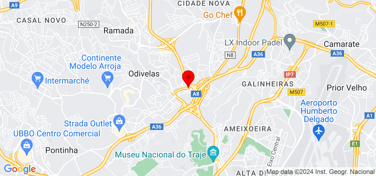 REI JULIUS - Lisboa - Odivelas - Mapa