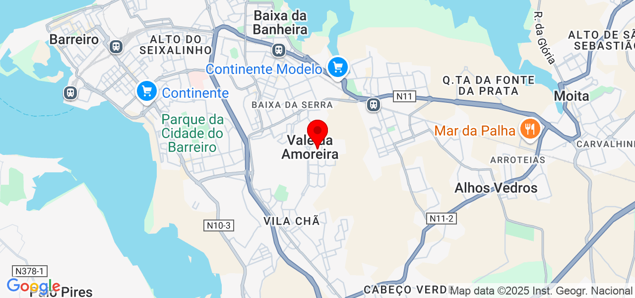 Vanessa casso - Setúbal - Moita - Mapa