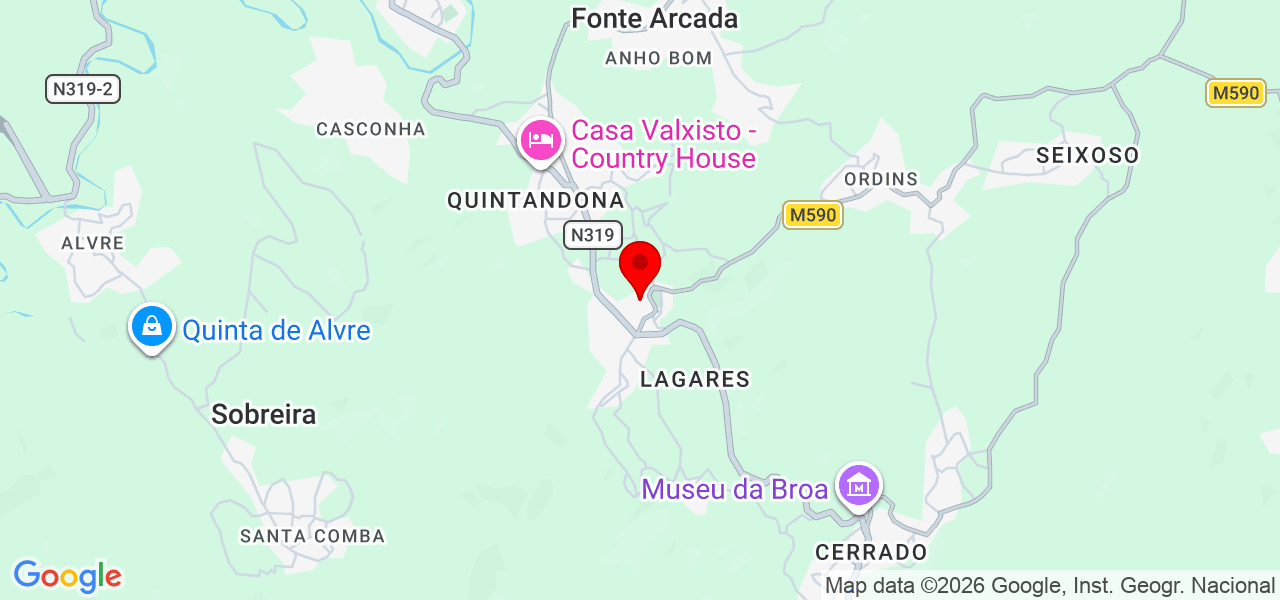 MACCunha FlorestAgric - Porto - Penafiel - Karte