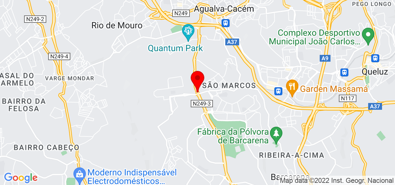 Edilene Jurarim - Lisboa - Sintra - Mapa