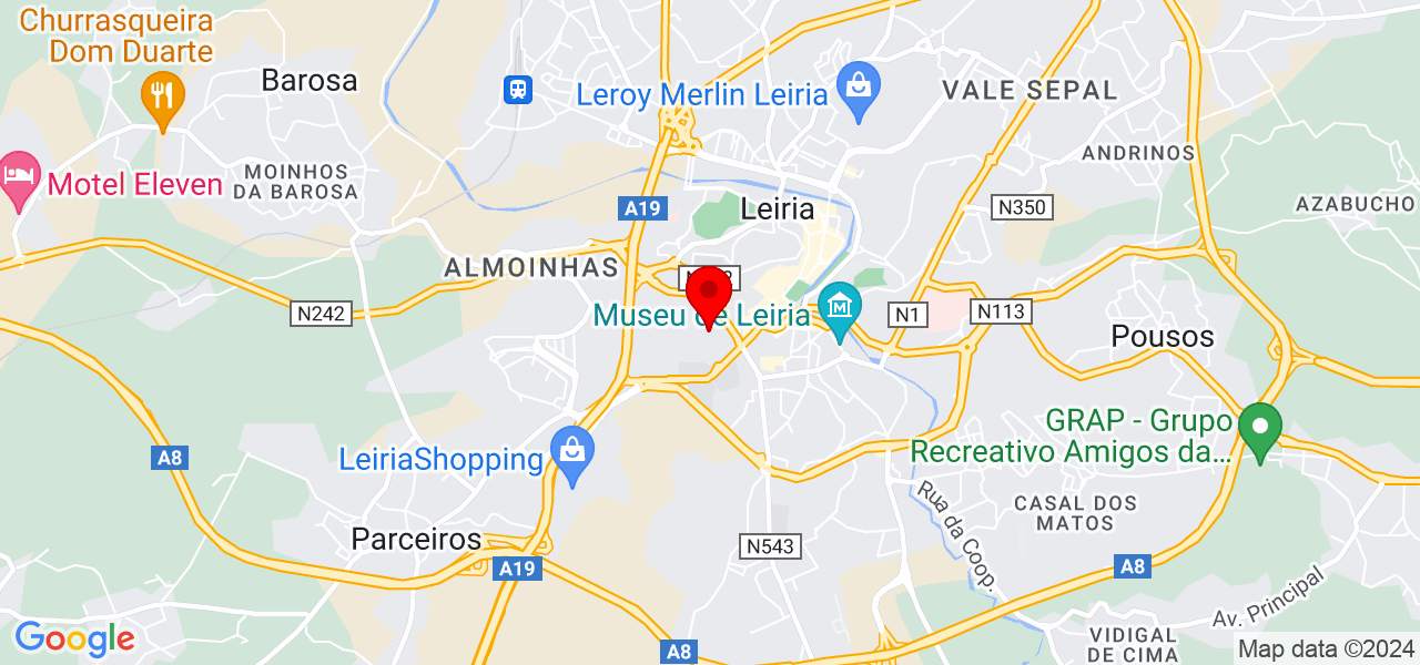 Susana Mendes - Leiria - Leiria - Mapa