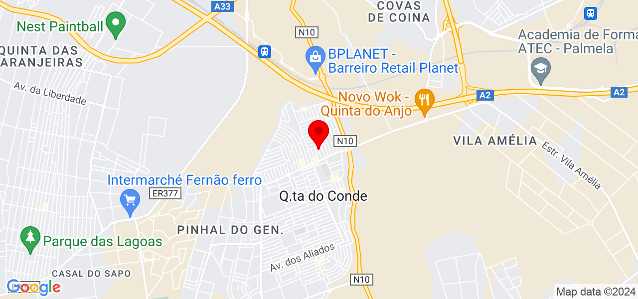 Carlos Marques - Setúbal - Sesimbra - Map