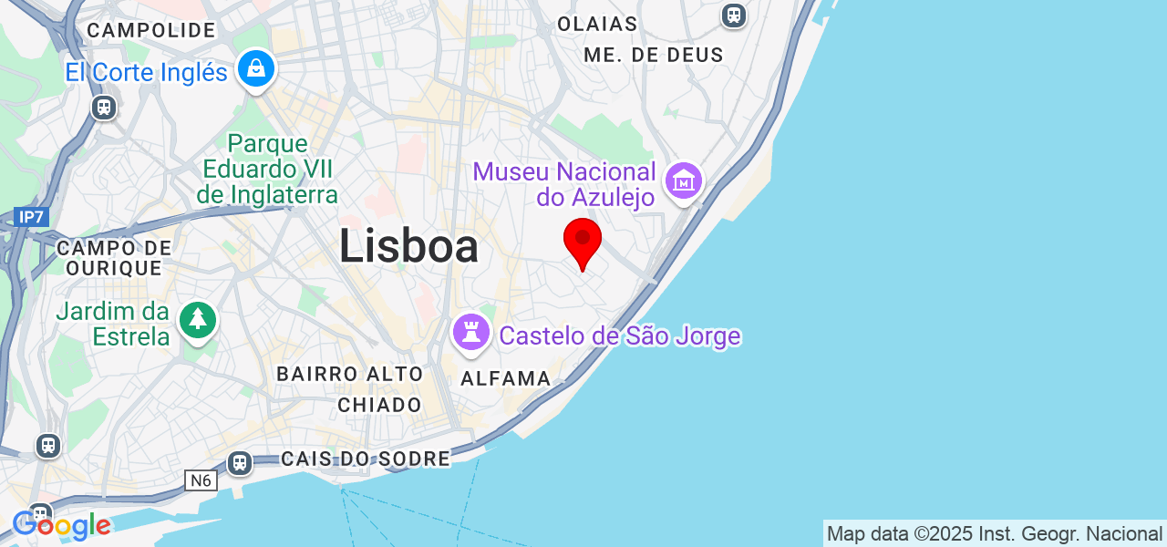 Jefte Oliveira - Lisboa - Lisboa - Mapa