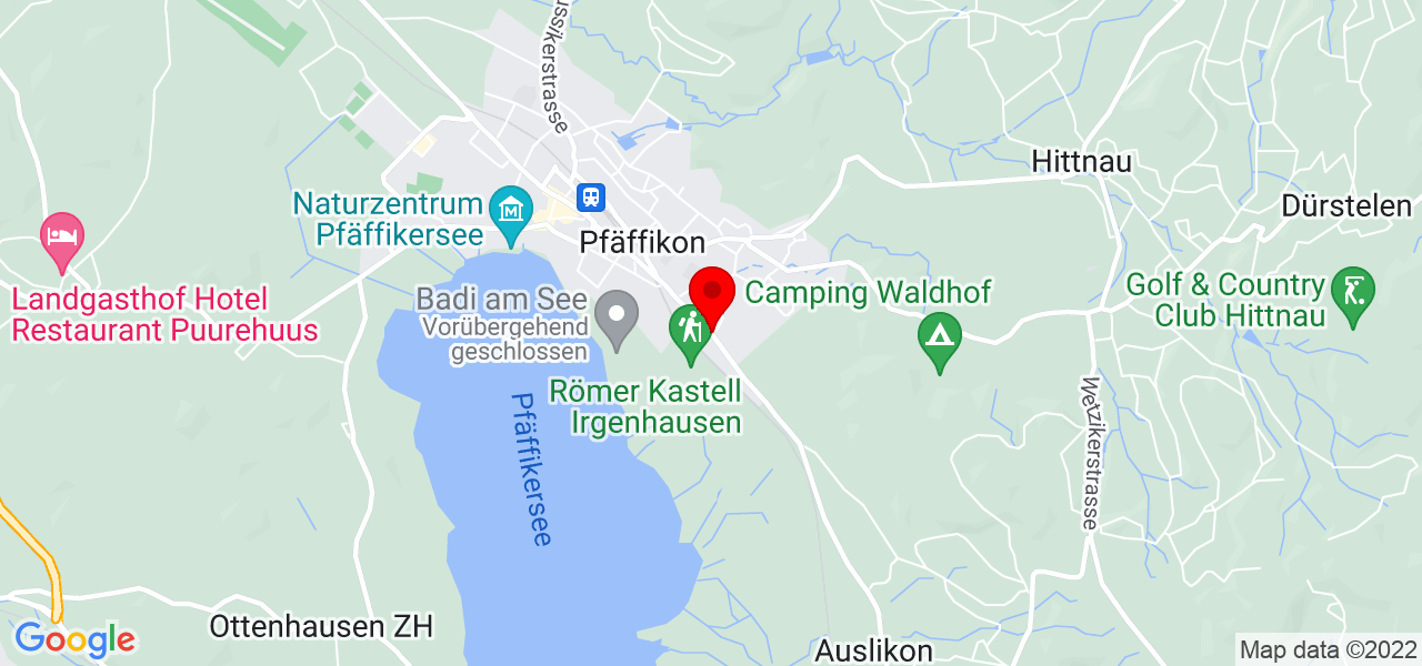Ballettschule Kamila - Zürich - Pfäffikon - Karte