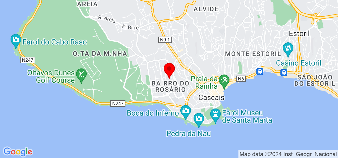 Ferreira e Oro constru&ccedil;&atilde;o - Lisboa - Cascais - Mapa