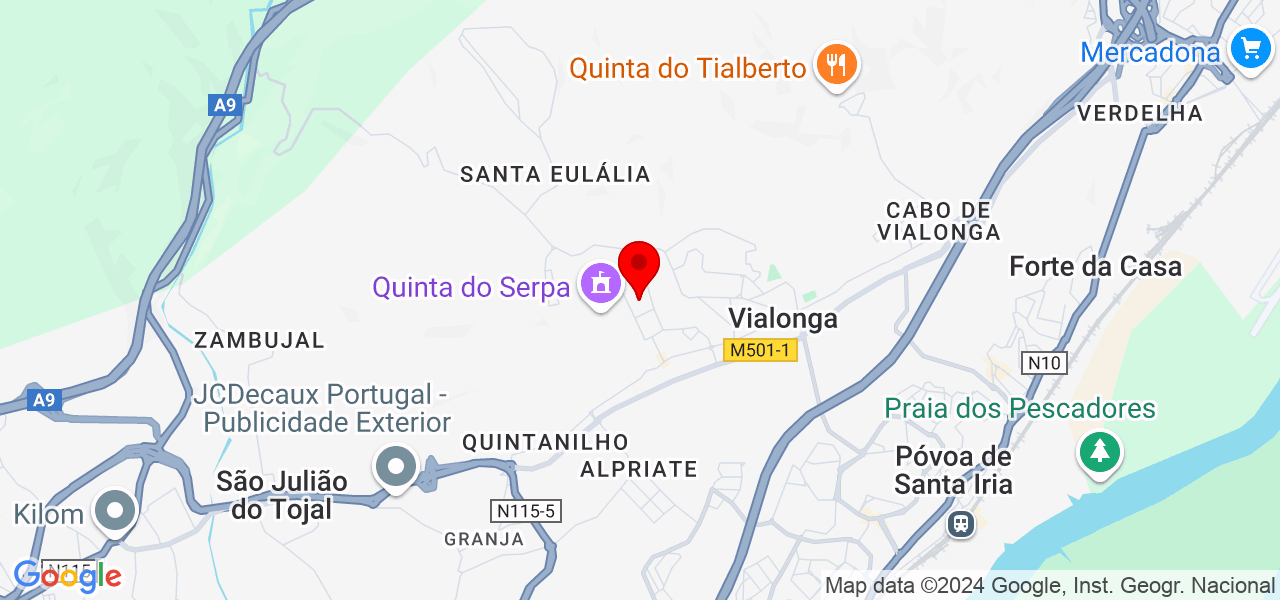 The Jocker (Ruben Clara) - Lisboa - Vila Franca de Xira - Mapa