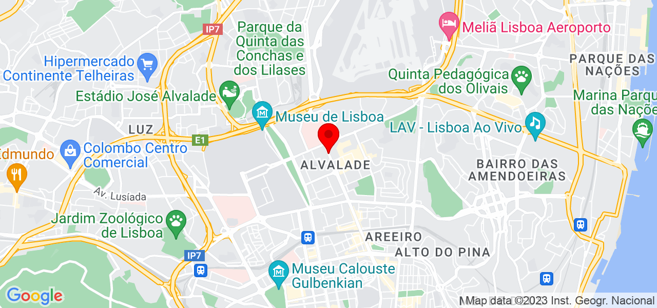 Luciano Braga - Lisboa - Lisboa - Mapa