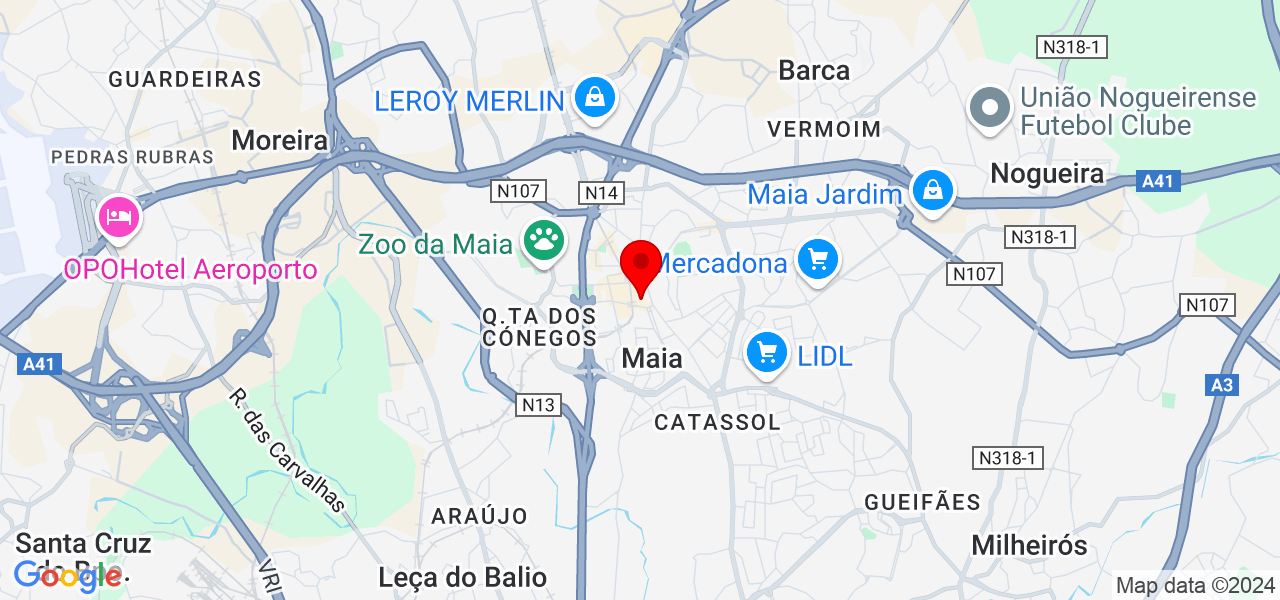 MEDIA&MEIOS - Porto - Maia - Map