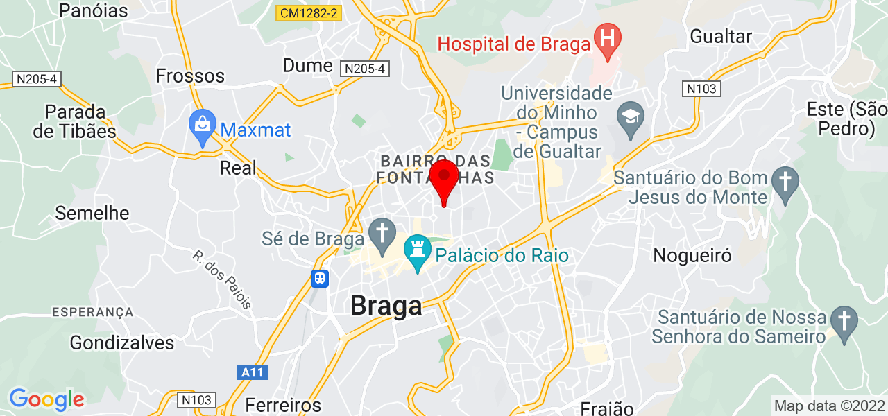 Get to work - Braga - Braga - Mapa