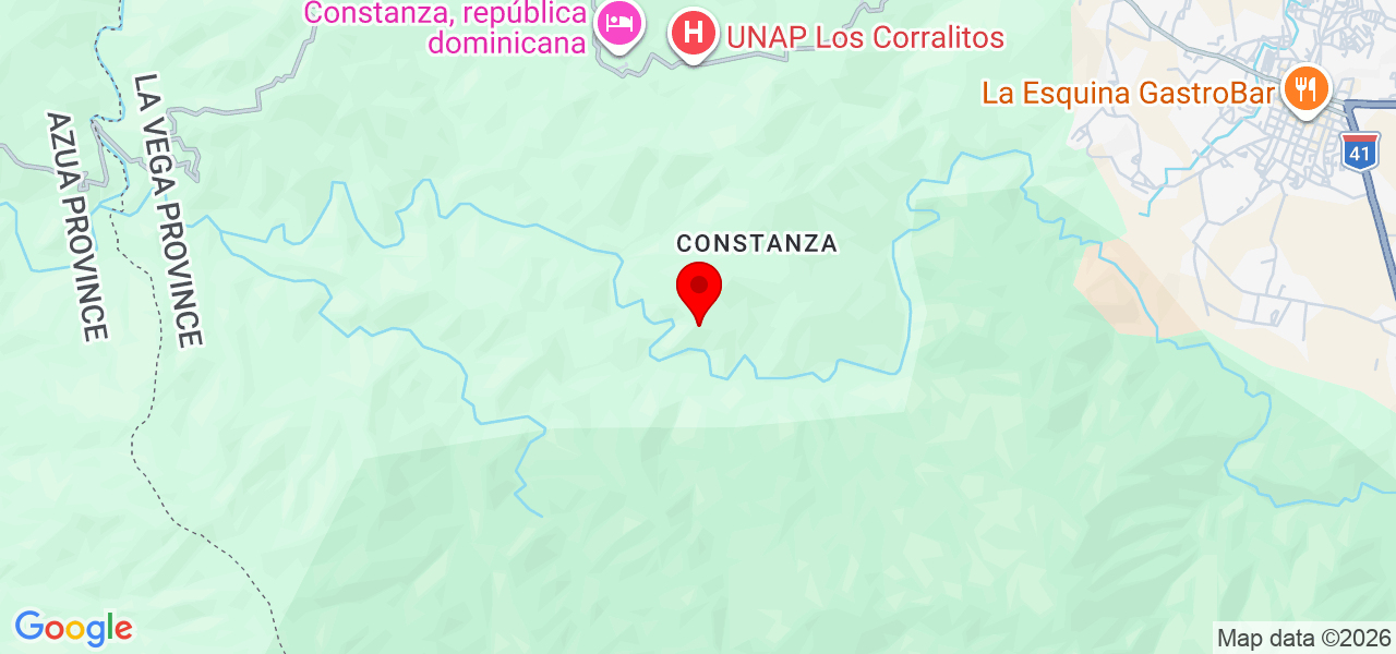 Abogada Yahairin Cruz Diaz - La Vega - Constanza - Mapa