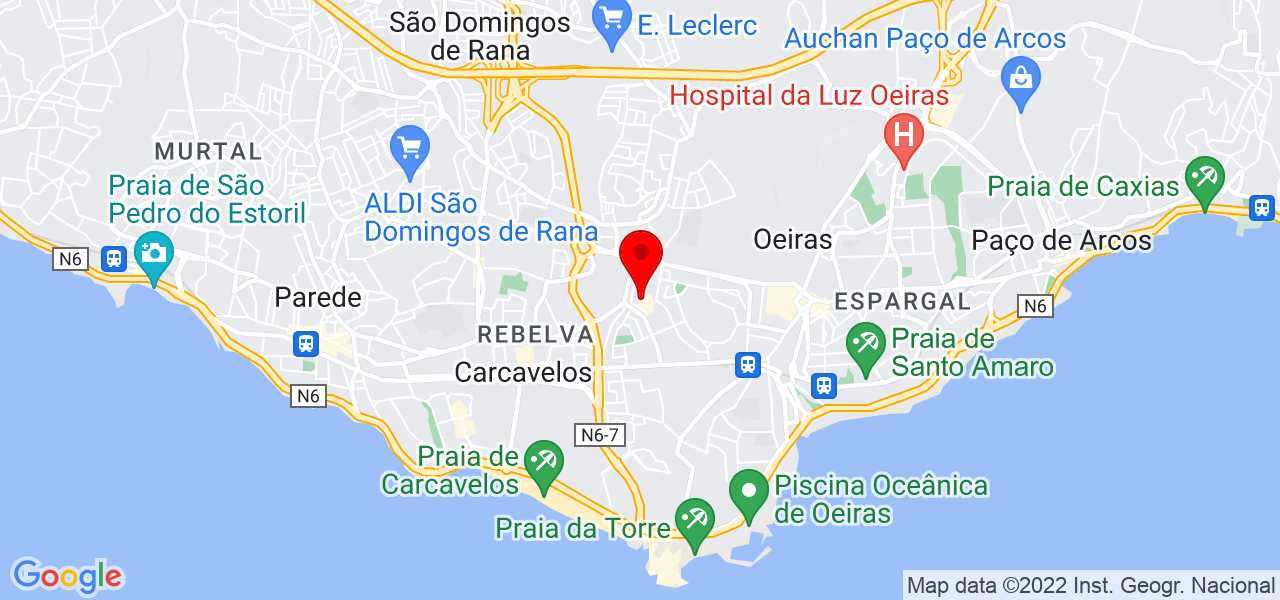 Xavier - Lisboa - Oeiras - Mapa