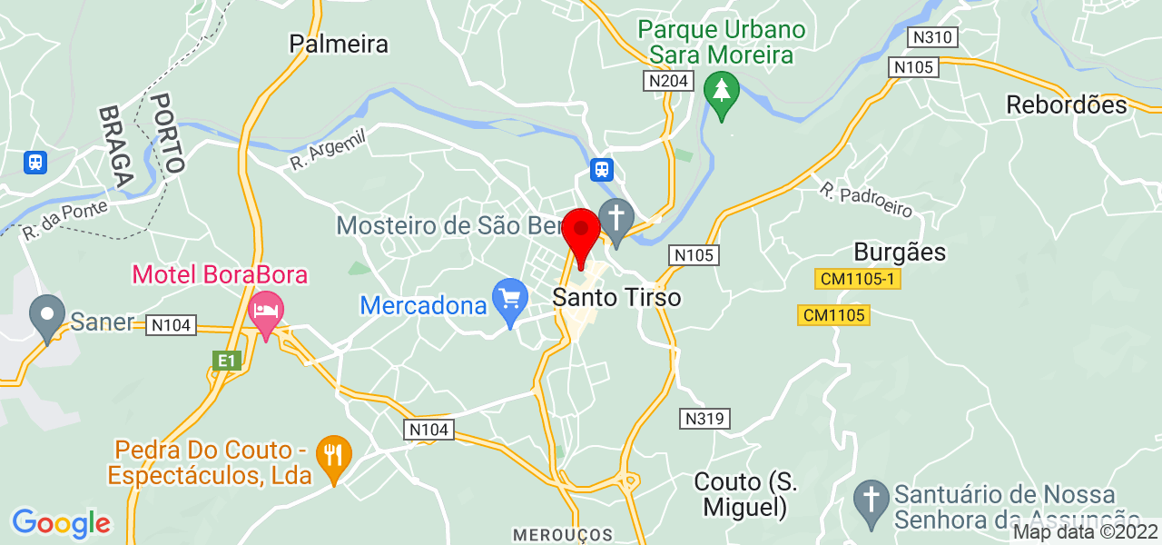 Fernando Ribeiro - Porto - Santo Tirso - Karte
