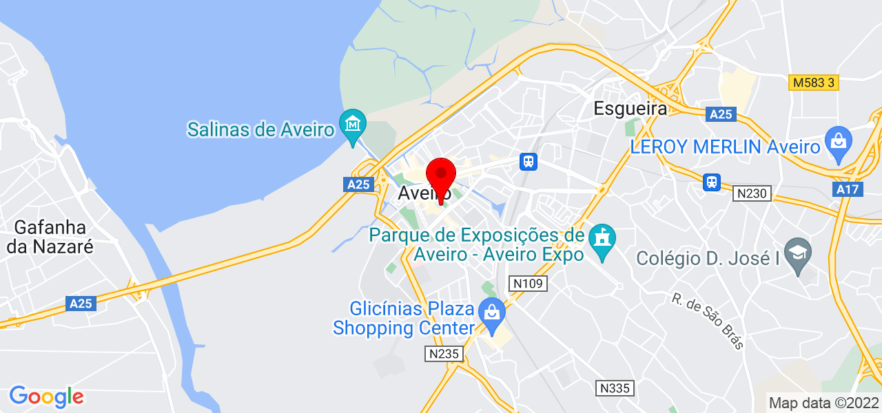 Concei&ccedil;&atilde;o da Silva - Aveiro - Aveiro - Mapa