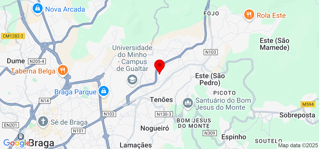 Bruno - Braga - Braga - Map