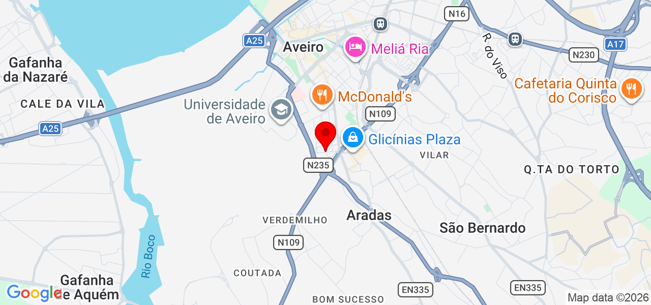 Zeni Carvalho - Aveiro - Aveiro - Karte