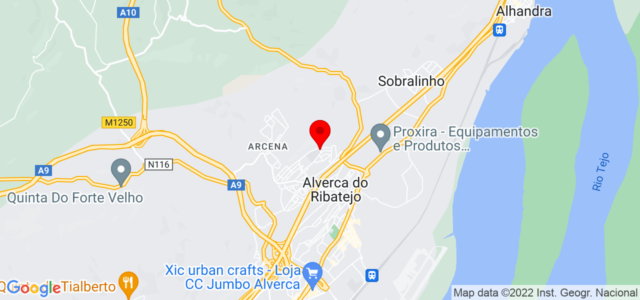 Bruno Fachada - Lisboa - Vila Franca de Xira - Mapa