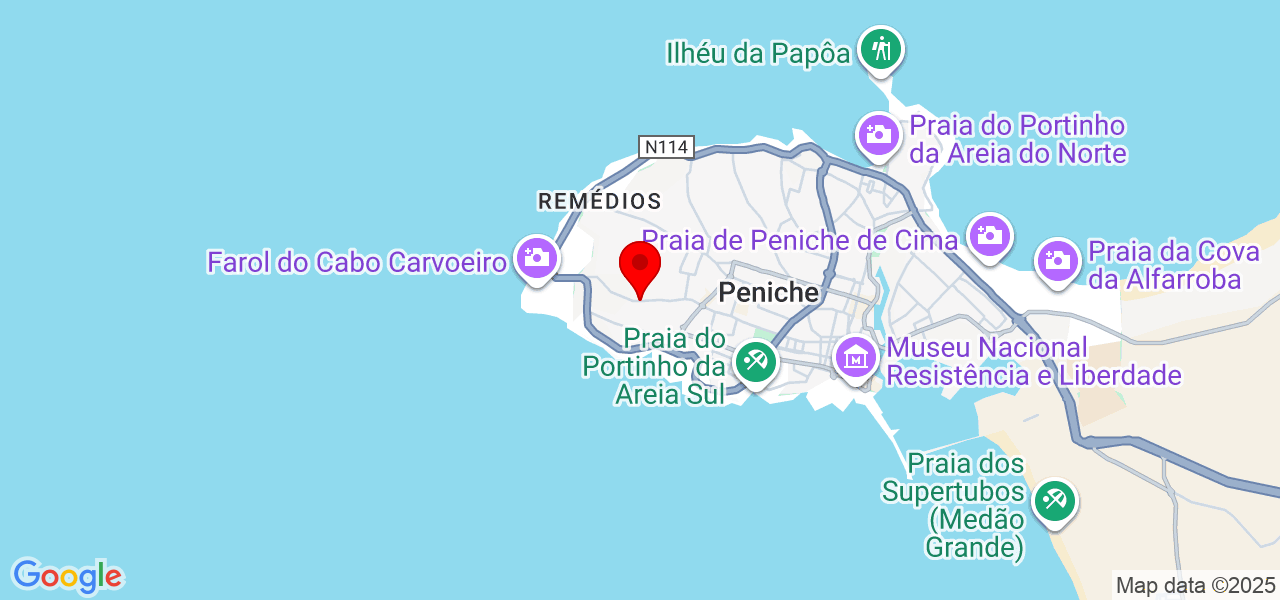 JB - Leiria - Peniche - Karte