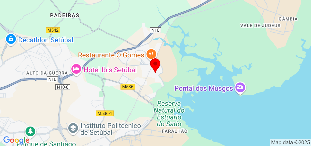 Safia Taranets - Setúbal - Setúbal - Mapa