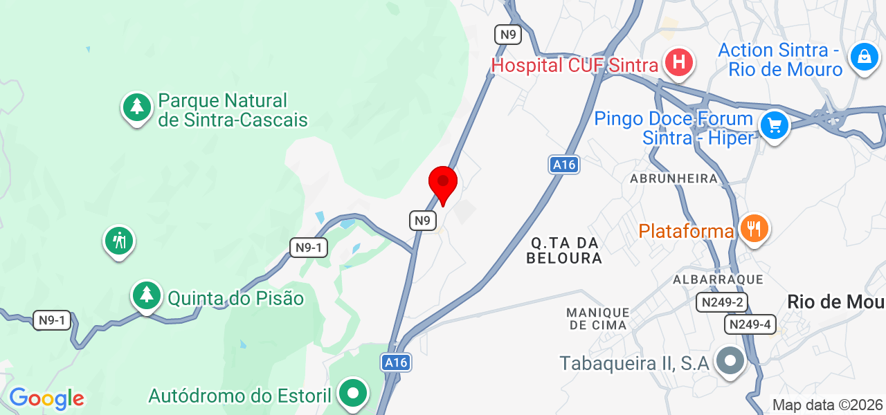 BLOCOZERO - Sociedade de Construção, Lda. - Lisboa - Sintra - Karte