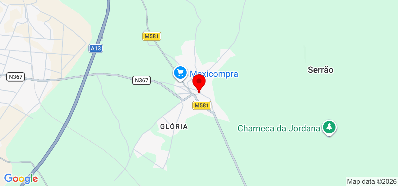 Ana Alexandre | Gravação e Corte a Laser - Santarém - Salvaterra de Magos - Mapa