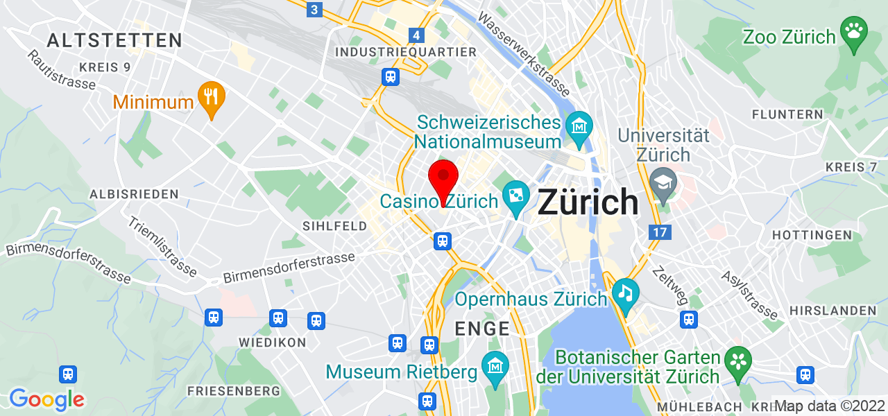 philippbaer.com - Zürich - Zürich - Karte