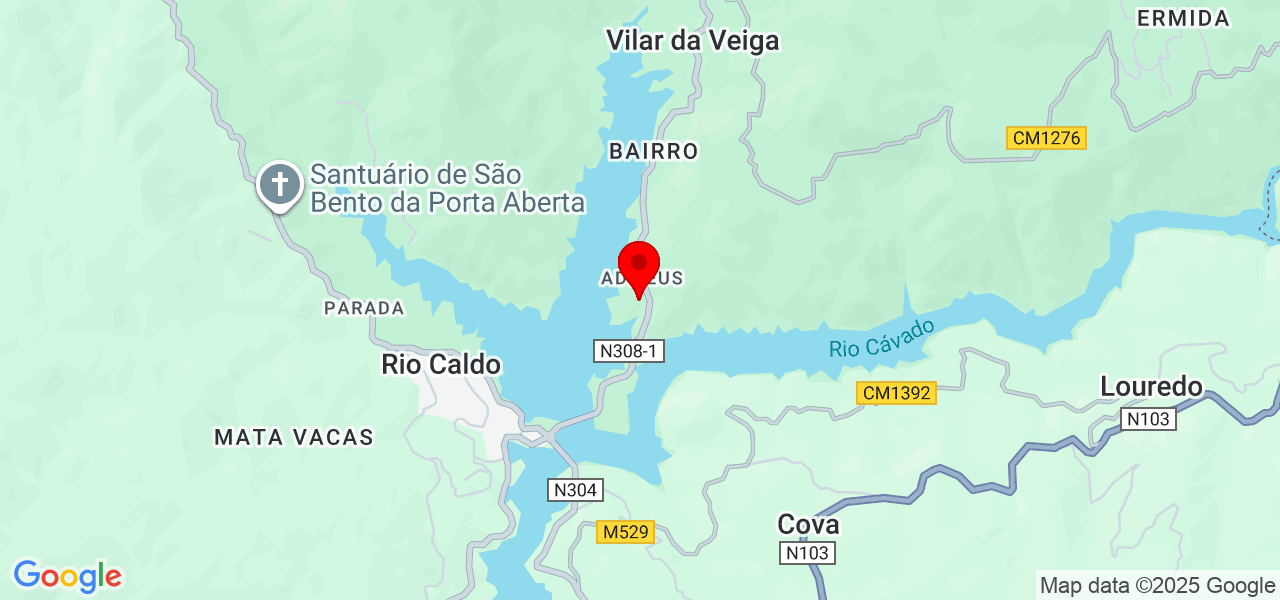 Luis Silva - Braga - Terras de Bouro - Mapa