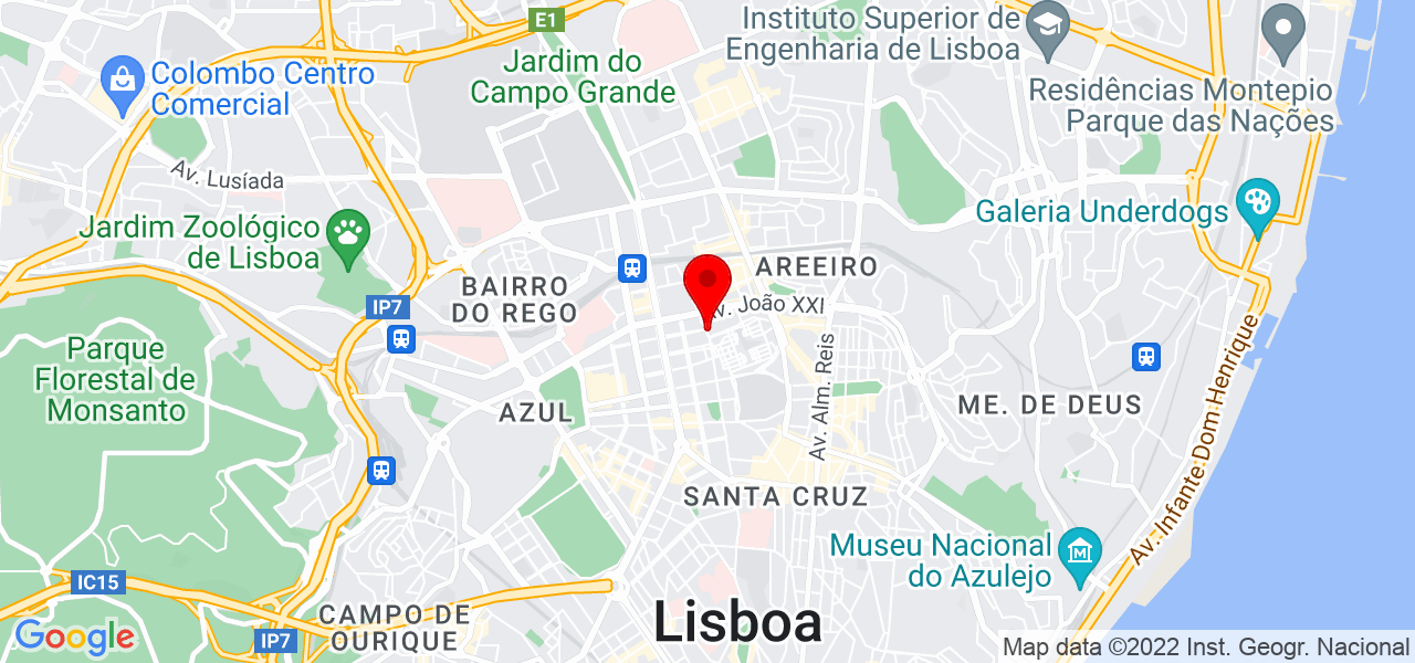 Natalia Helena Triantafyllou - Lisboa - Lisboa - Mapa