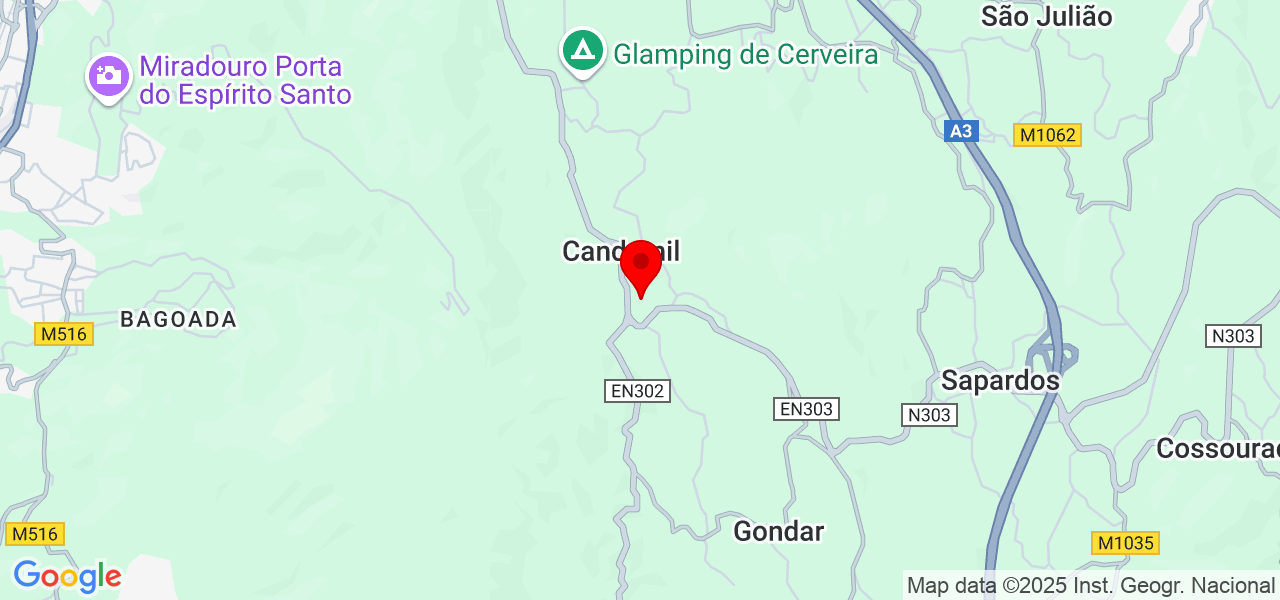 Andr&eacute; Varela - Viana do Castelo - Vila Nova de Cerveira - Map