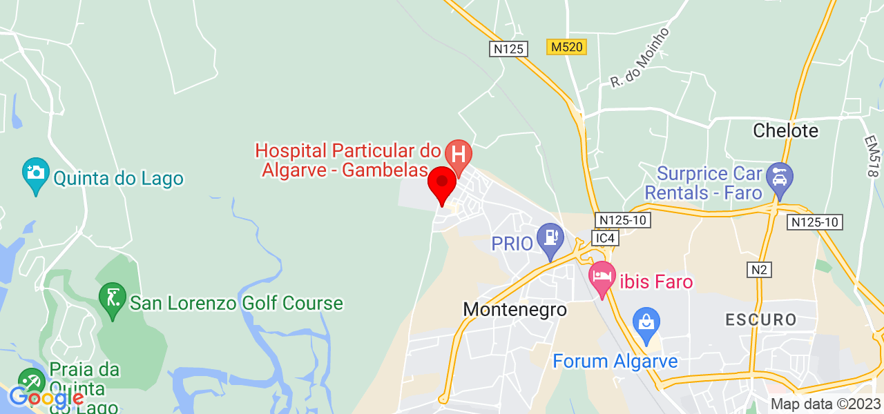 Dany - Faro - Faro - Mapa
