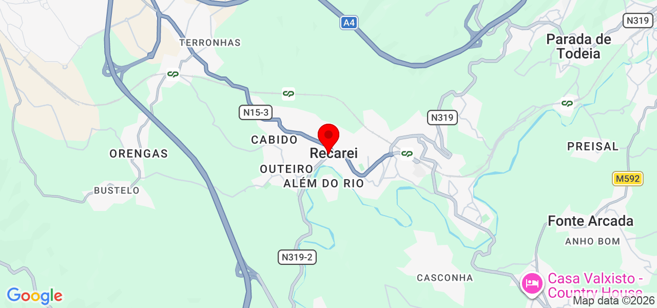 Solar Point - Engineering and consultancy, LDA - Porto - Paredes - Karte