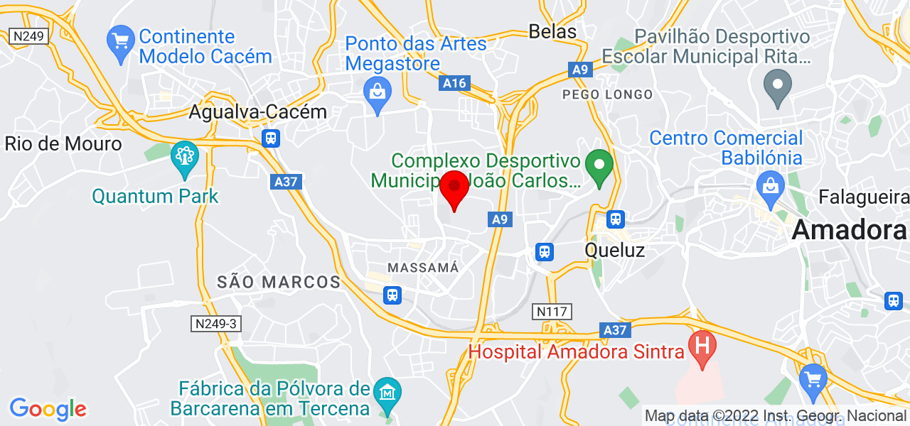 evando gomes feliciano - Lisboa - Sintra - Mapa