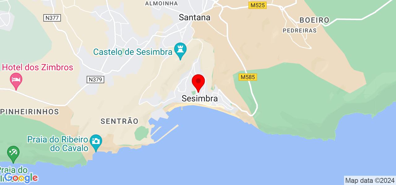 PCArquitectura - Setúbal - Sesimbra - Map