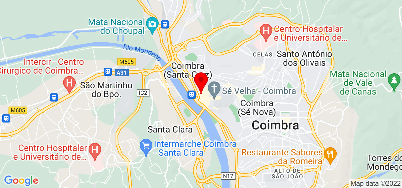 Kaena - Coimbra - Coimbra - Mapa