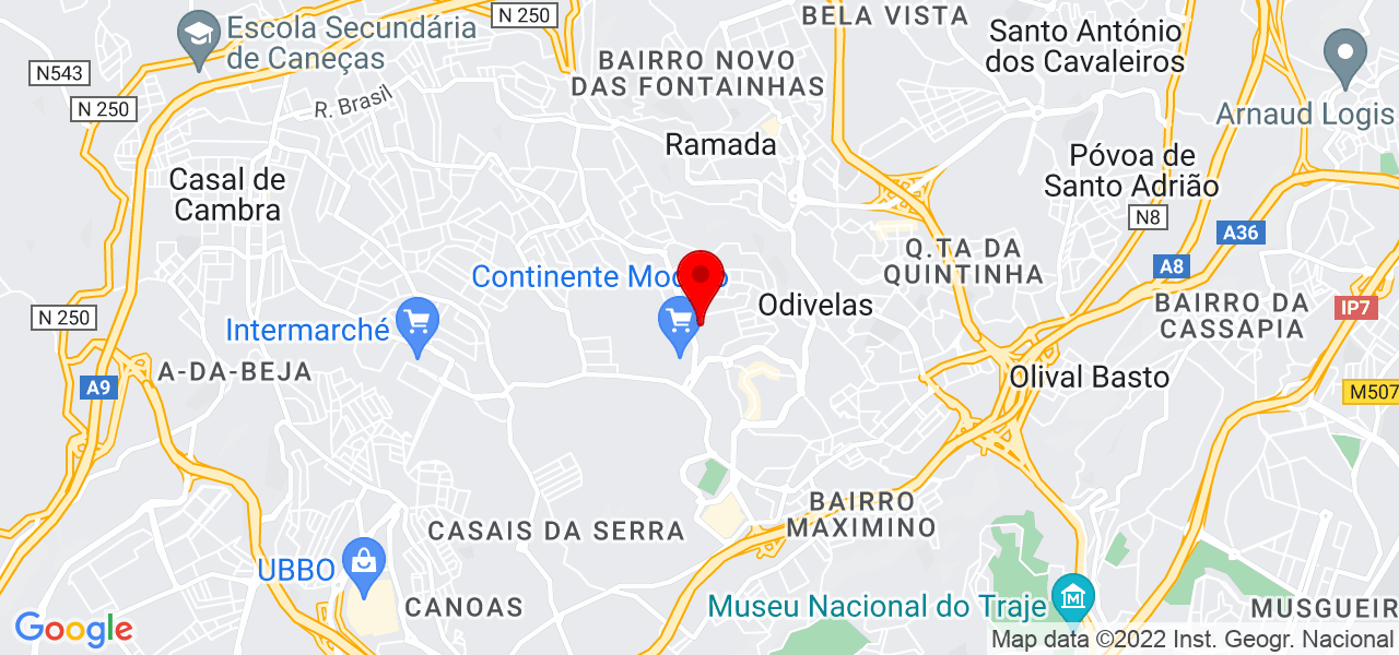 Best Info Pt - Lisboa - Odivelas - Mapa