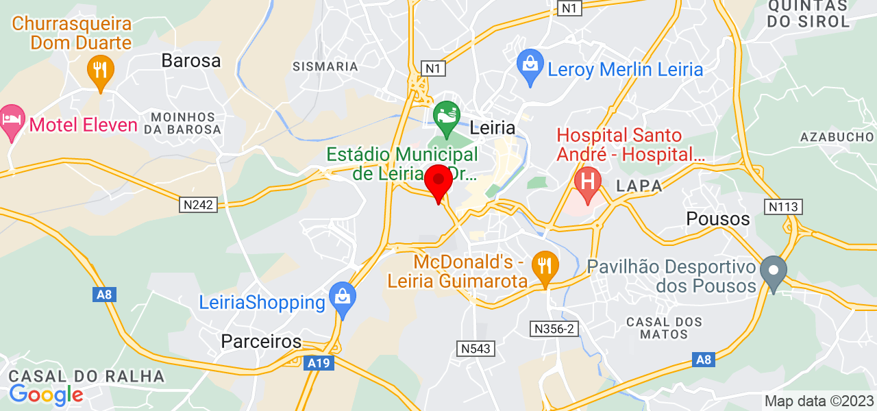 Bruno - Leiria - Leiria - Mapa