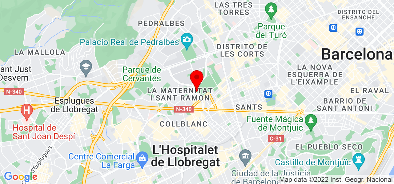 F&eacute;lix - Cataluña - Barcelona - Mapa
