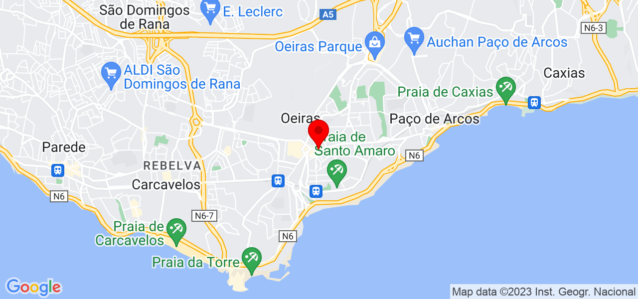 AL Limpezas Profissionais - Lisboa - Oeiras - Mapa