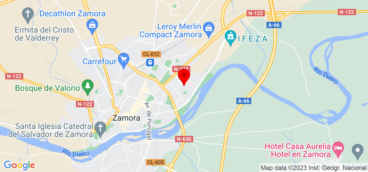 Elisa - Castilla y León - Zamora - Mapa
